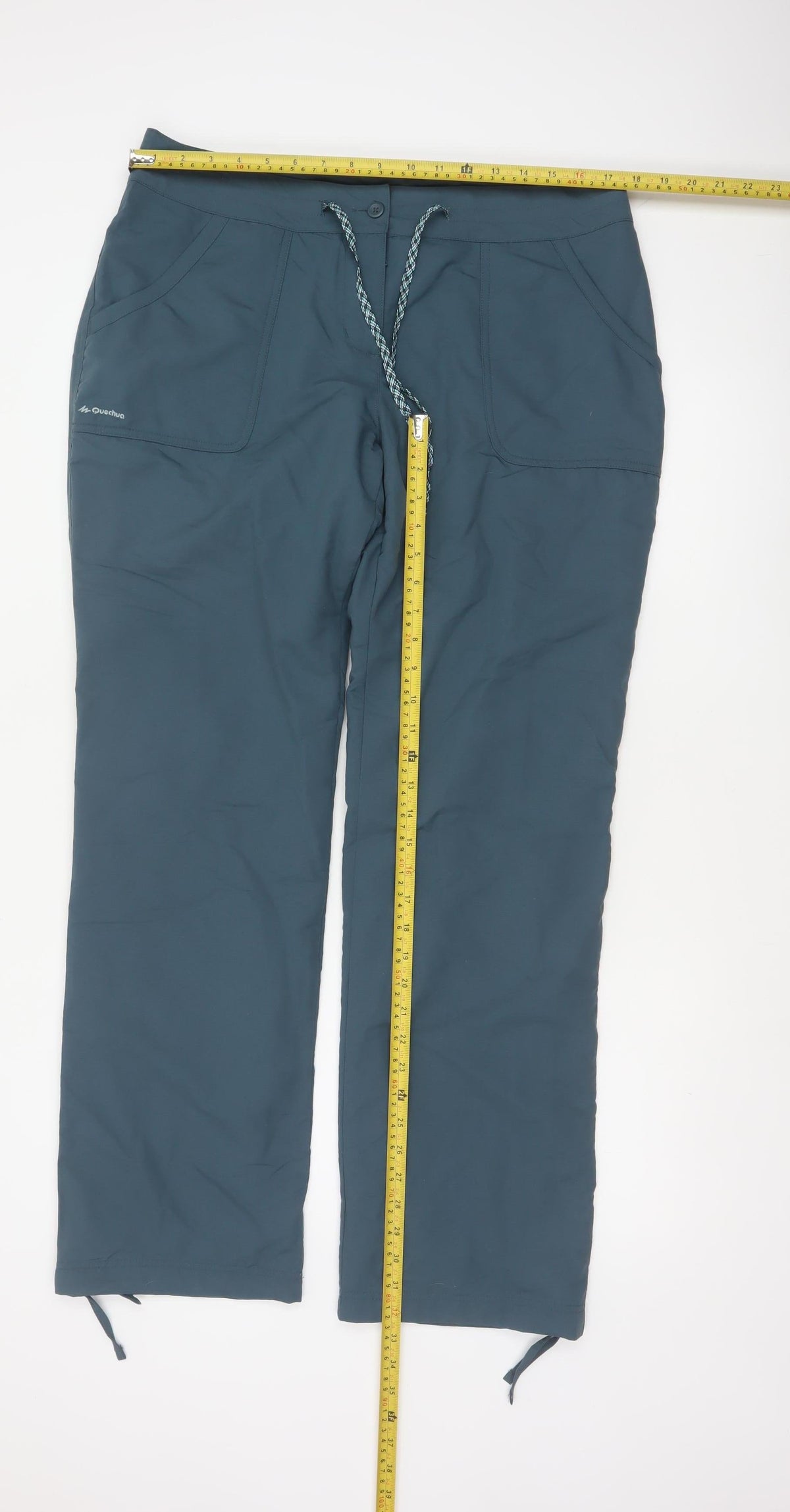 Quechua Women’s Blue UK 14 Straight Hiking Trousers L31