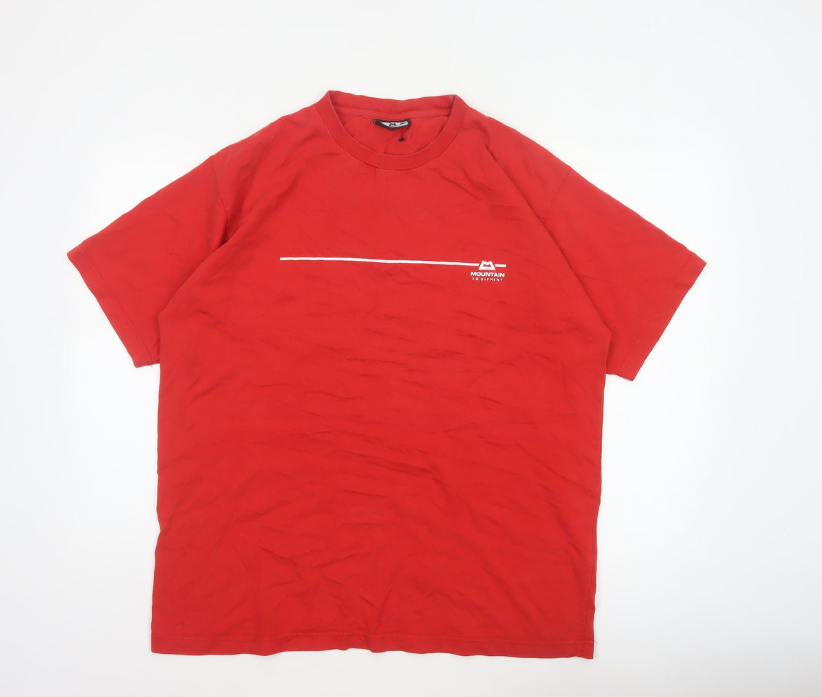 Mountain Equipment Men’s Red L Graphic Mountain Cotton T-Shirt