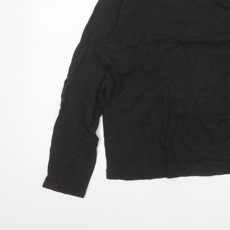 Calvin Klein Men’s Black M Knit Crew Neck Long Sleeve Jumper