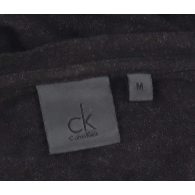 Calvin Klein Men’s Black M Knit Crew Neck Long Sleeve Jumper