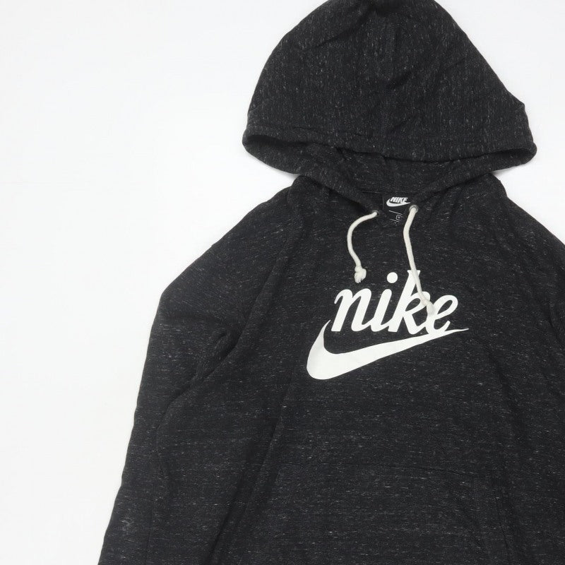Nike Women’s Black UK 20 Plus Pullover Logo Fleece Hoodie