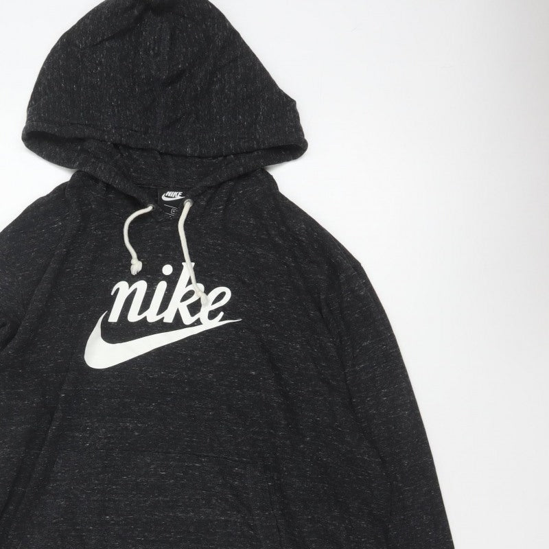 Nike Women’s Black UK 20 Plus Pullover Logo Fleece Hoodie