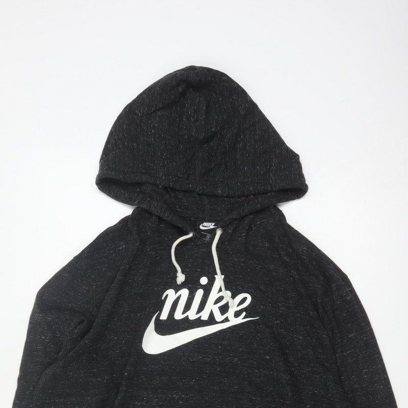 Nike Women’s Black UK 20 Plus Pullover Logo Fleece Hoodie