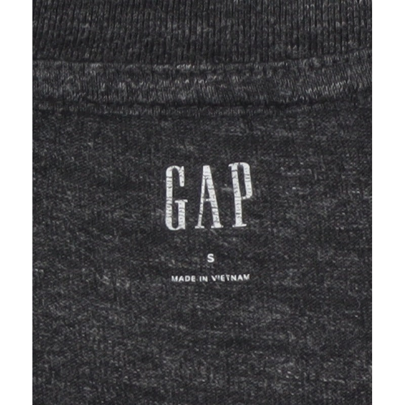 GAP Men’s Grey Size S Long Sleeve Cotton Blend Henley Button Top