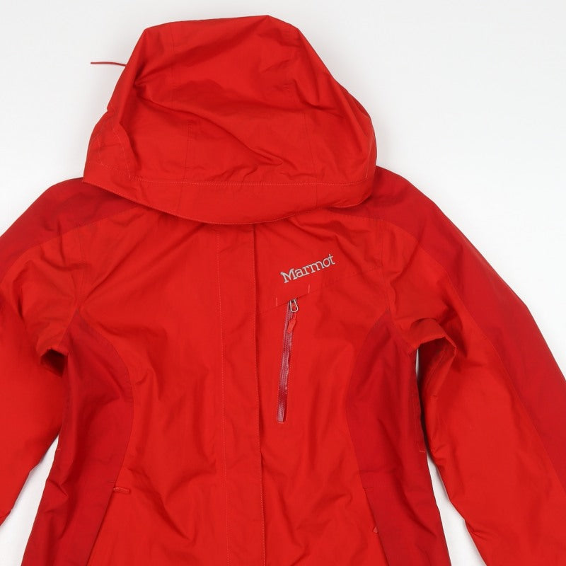 Marmot Women’s Red M Gore-Tex Hooded Ski Jacket Waterproof