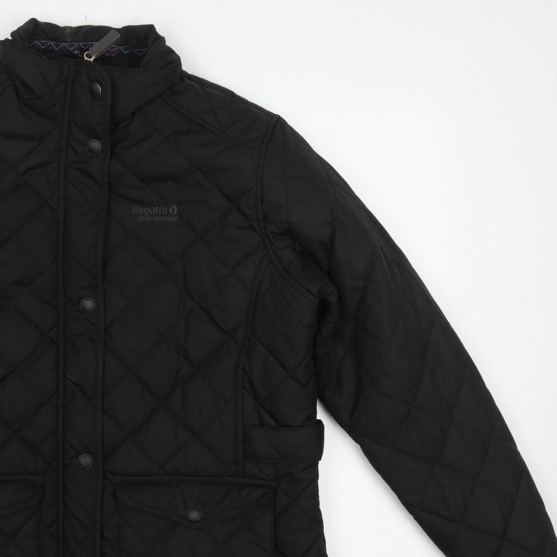 Regatta Women’s Black UK 16 Quilted Padded Outdoor Jacket