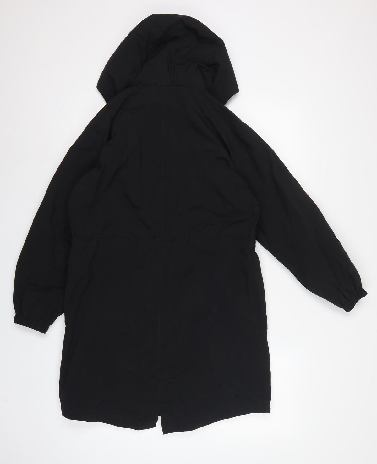 Next United Tec Women’s Black UK 8 Long Hooded Parka Coat
