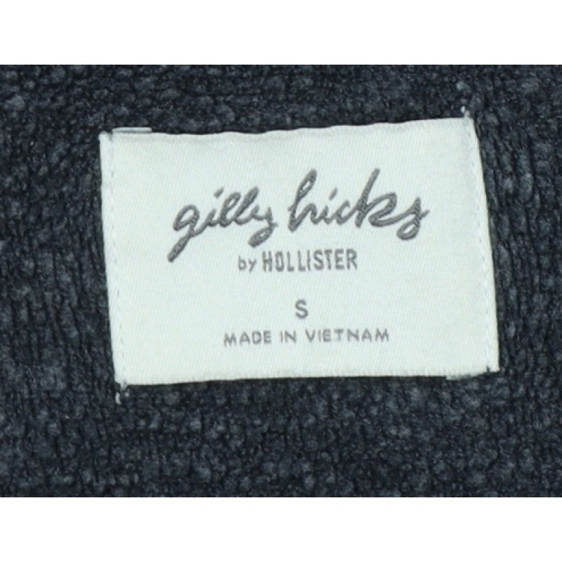 Gilly Hicks Women’s Grey S Cropped Crew Neck Beach Graphic Sweatshirt