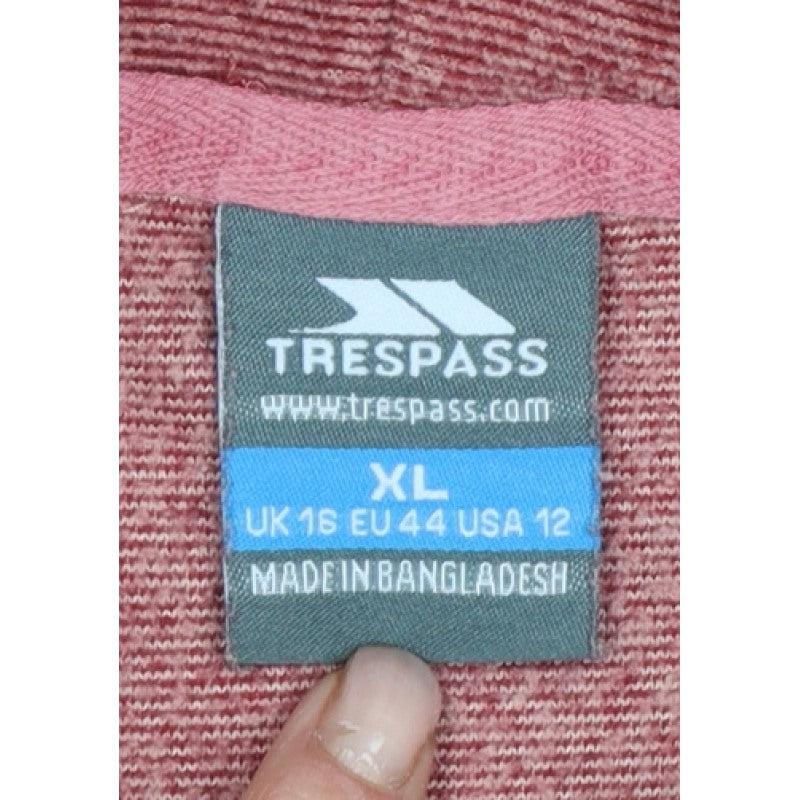 Trespass Women’s Pink UK 16 XL Pullover Fleece Sweatshirt Cowl Neck