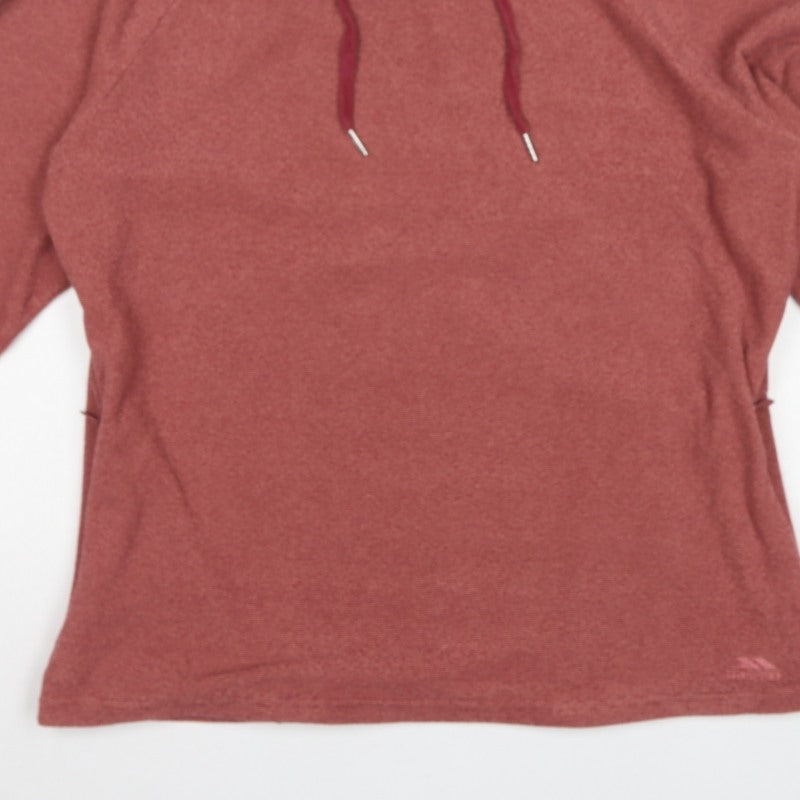 Trespass Women’s Pink UK 16 XL Pullover Fleece Sweatshirt Cowl Neck