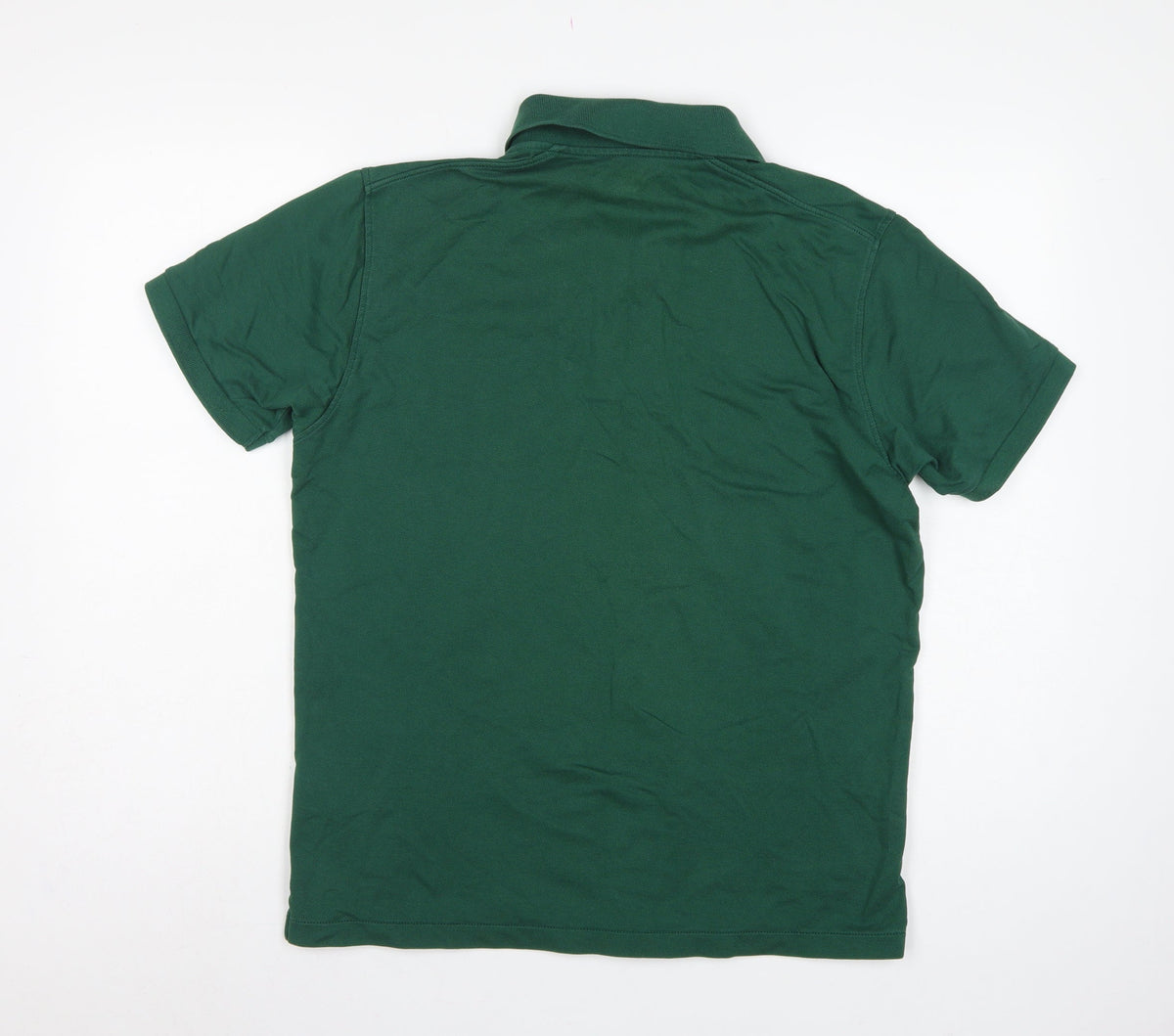 Uniqlo Men’s Green M Piqué Cotton Blend Short Sleeve Polo Shirt