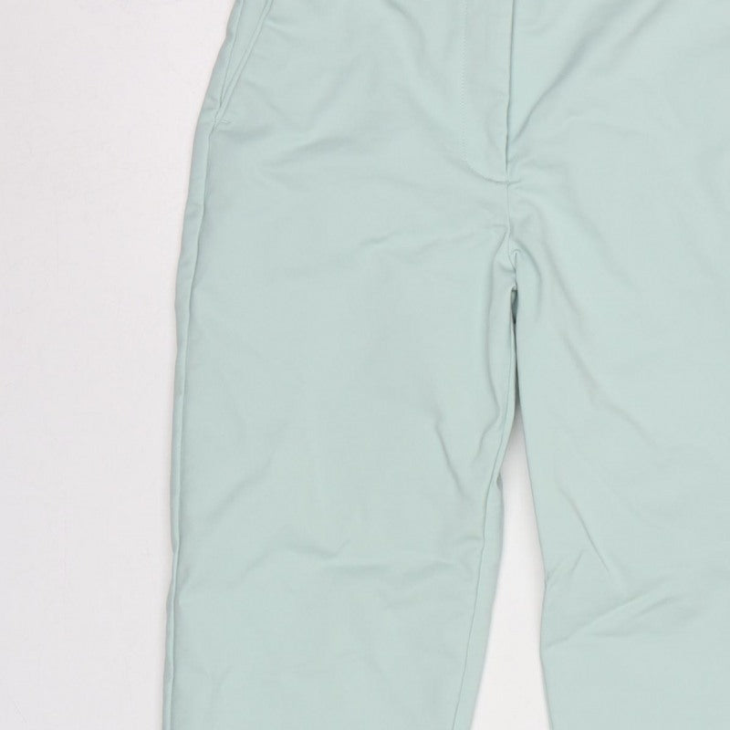 Marks & Spencer Women's Light Green UK 6 X Short Tapered Trousers