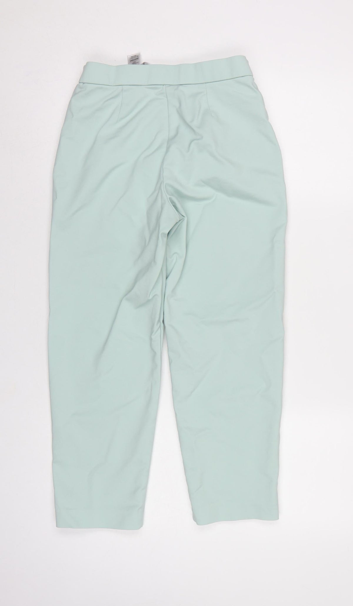 Marks & Spencer Women's Light Green UK 6 X Short Tapered Trousers