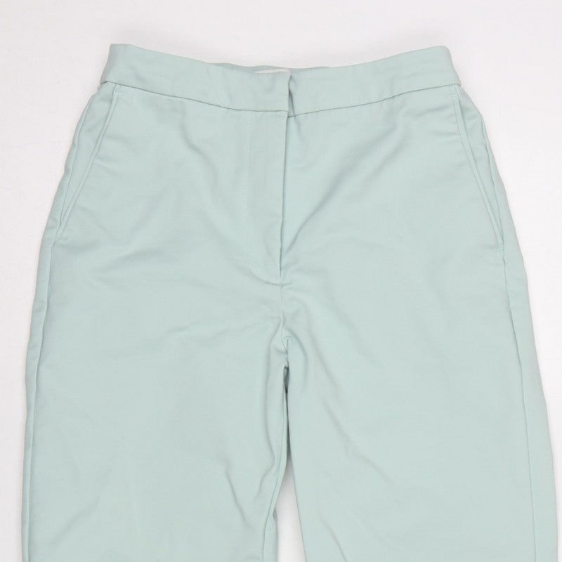 Marks & Spencer Women's Light Green UK 6 X Short Tapered Trousers