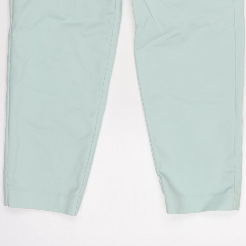 Marks & Spencer Women's Light Green UK 6 X Short Tapered Trousers