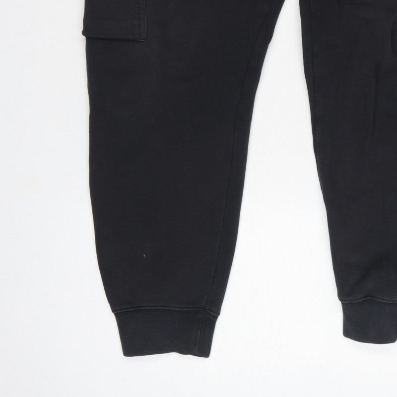Nike Women’s Black M Cargo Jogger Trousers Logo Elastic Waist