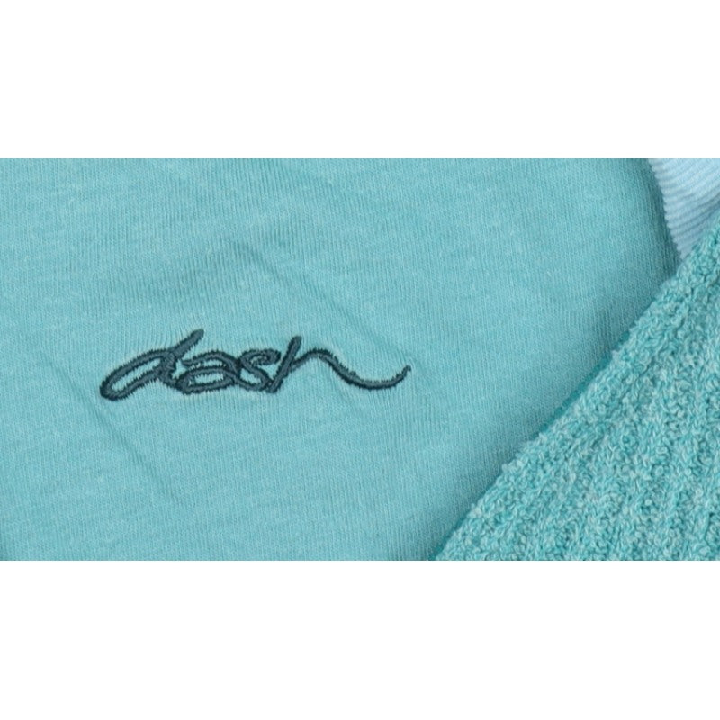 Dash Women’s Blue UK 18 Basic Knit 1/2 Zip Mock Neck Long Sleeve Top