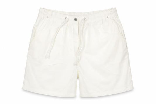 Marks & Spencer Women White UK 16 Cotton Utility Drawstring Shorts