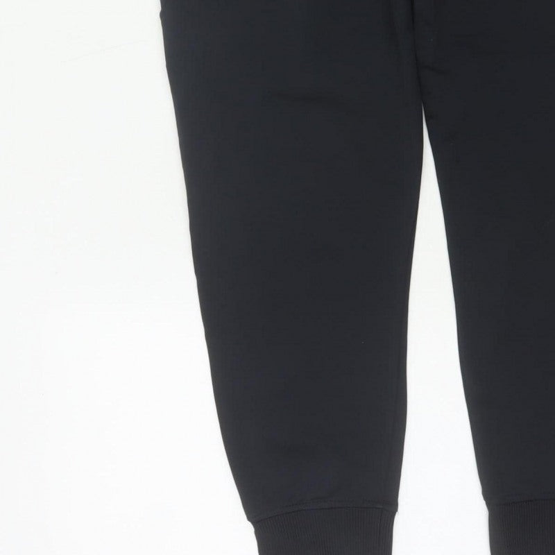 Under Armour Men Black L ColdGear Relaxed Cuffed Jogger Trousers