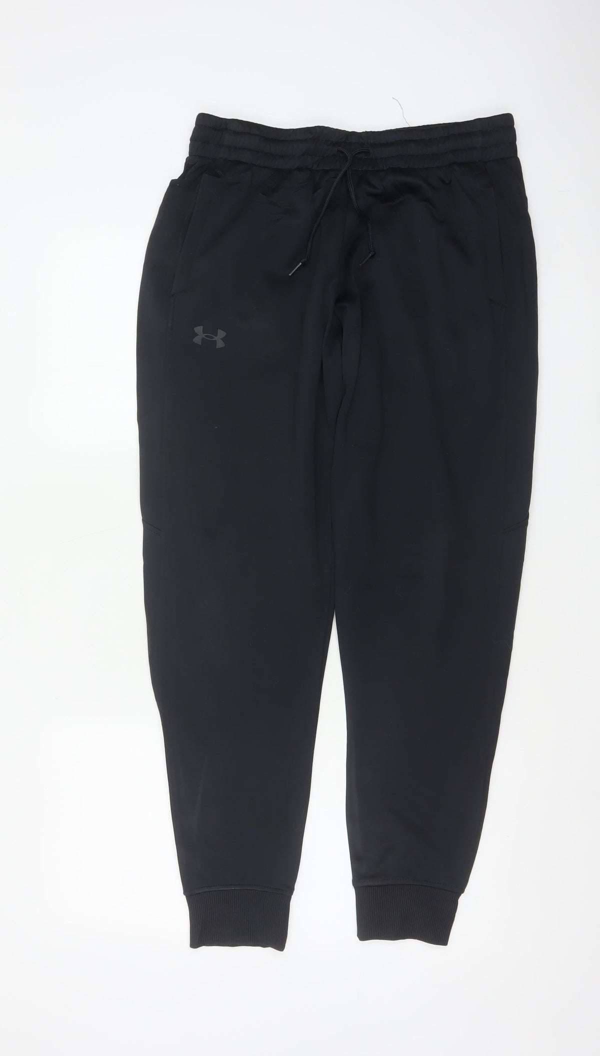 Under Armour Men Black L ColdGear Relaxed Cuffed Jogger Trousers