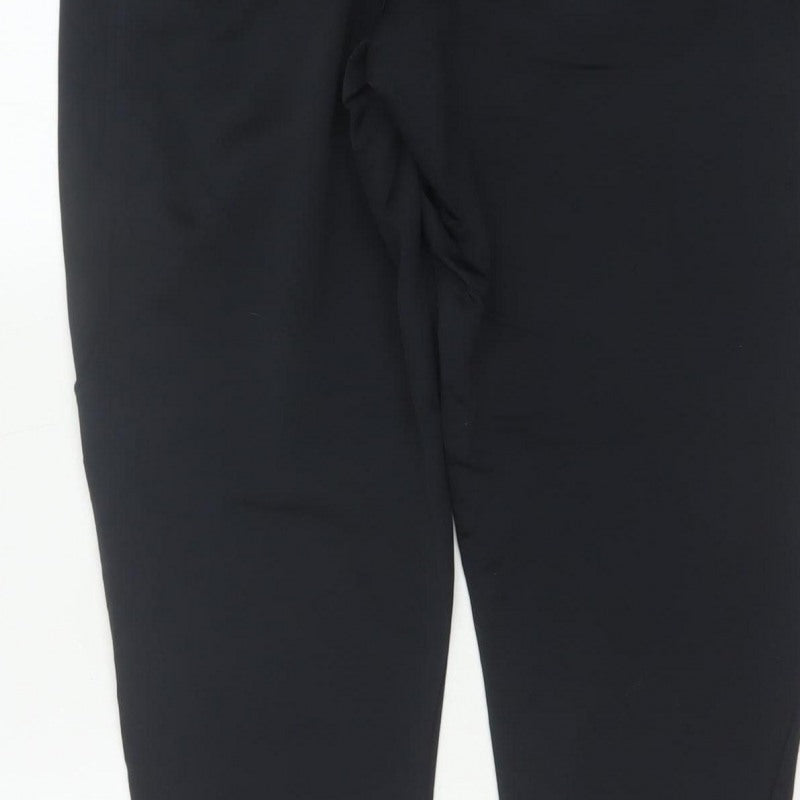 Under Armour Men Black L ColdGear Relaxed Cuffed Jogger Trousers