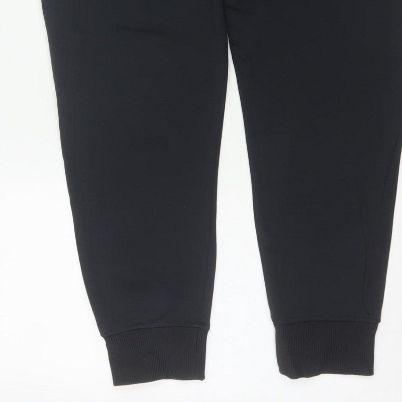 Under Armour Men Black L ColdGear Relaxed Cuffed Jogger Trousers