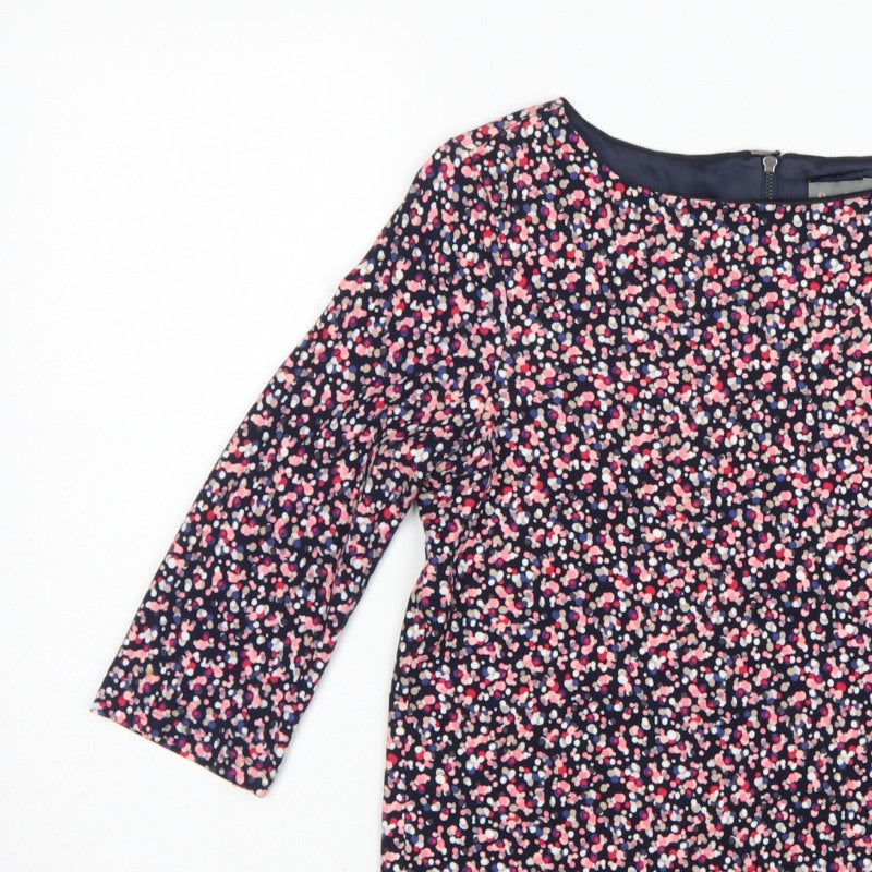 Phase Eight Women Multicoloured Floral 3/4 Sleeve Blouse Size 10