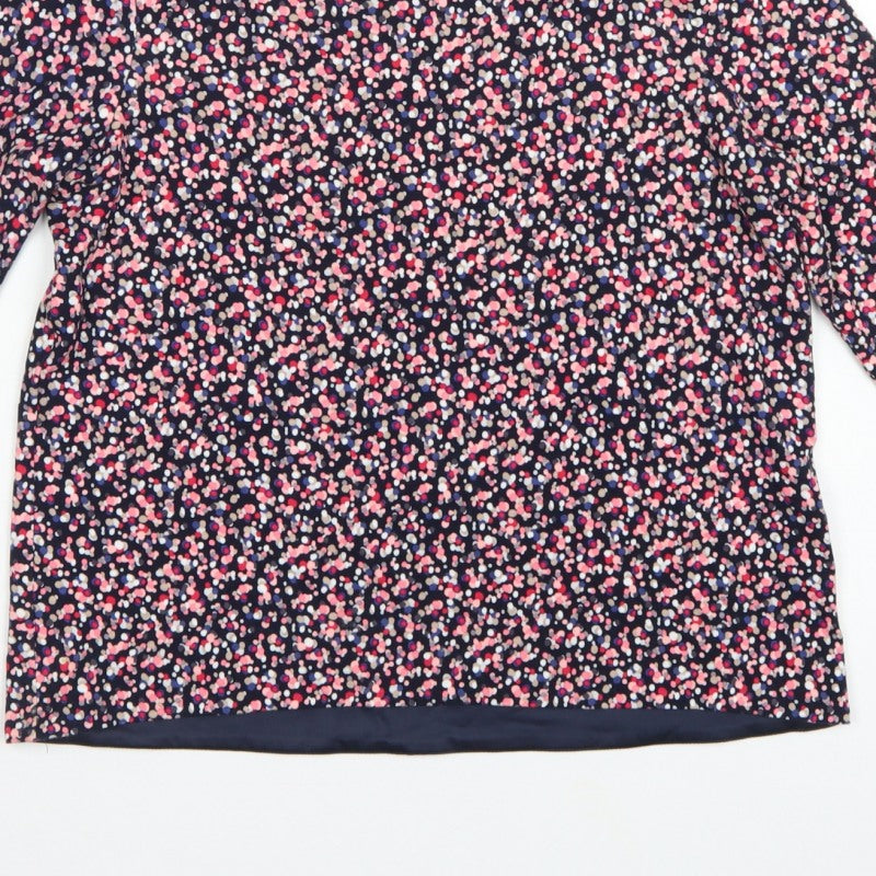 Phase Eight Women Multicoloured Floral 3/4 Sleeve Blouse Size 10