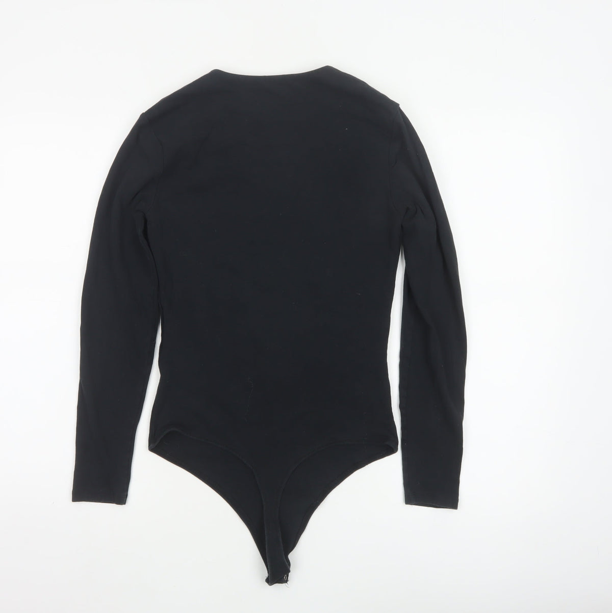 Abercrombie & Fitch Women Black M Long Sleeve Stretch Bodysuit