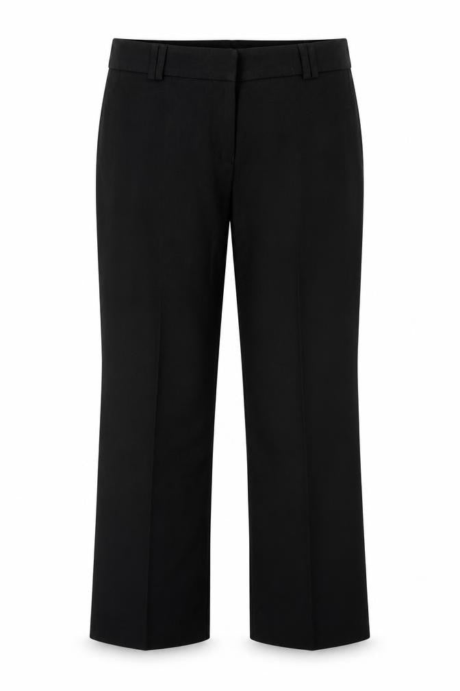 Next Women’s Black UK 12 Regular Tailored Straight Leg Dress Trousers