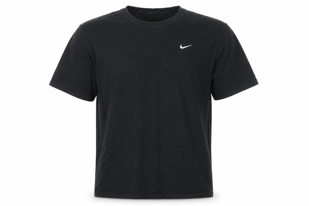 Nike Men’s Black XL Athletic Cut Swoosh Logo Crew Neck T-Shirt