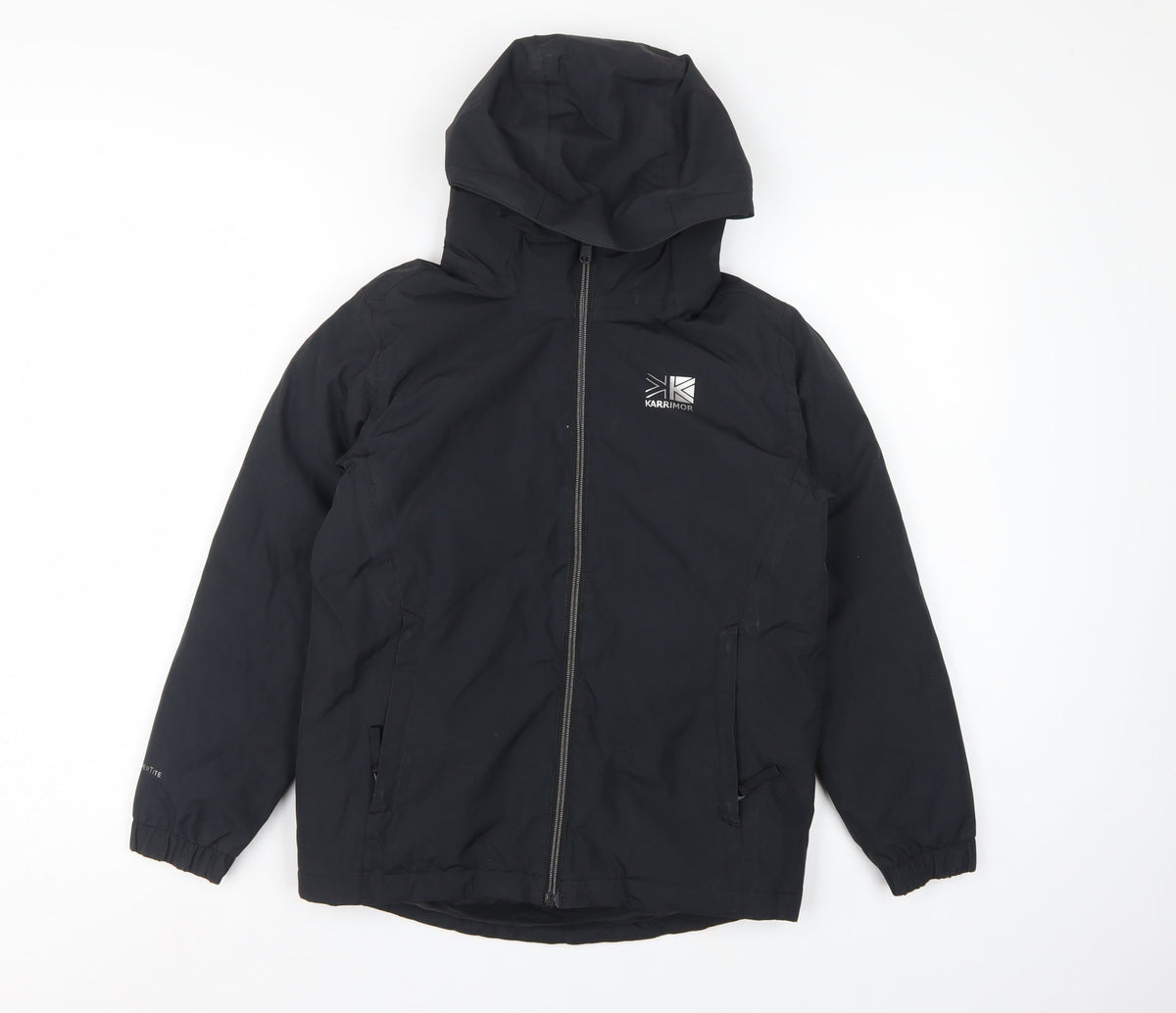 Karrimor Boys Black 9-10 Years Hooded Waterproof Ski Jacket