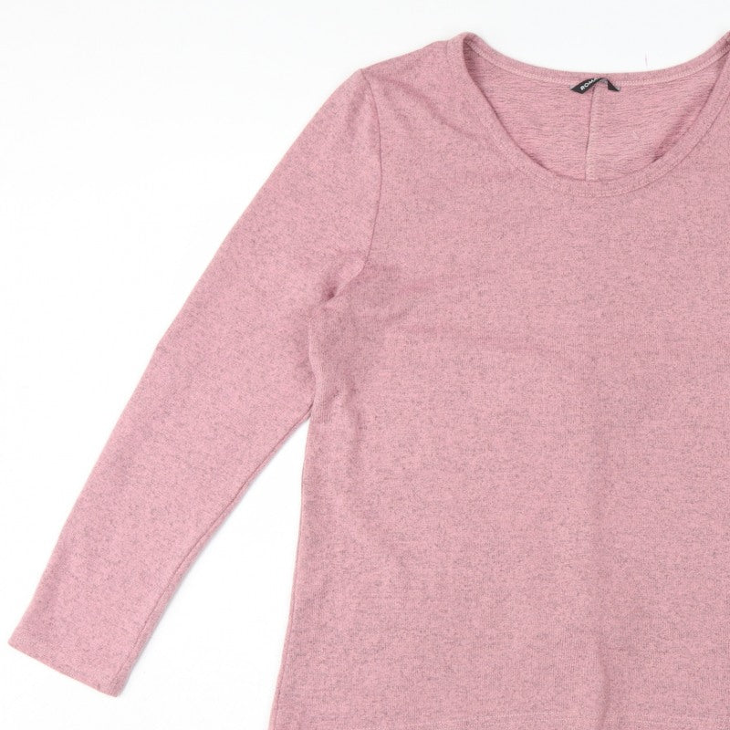 Roman Women Pink Size 16 Tunic Blouse Long Sleeve Bow Back Stretch