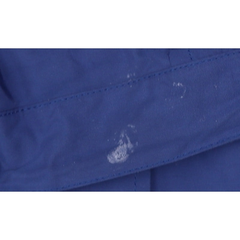 M&Co Women’s Blue Size 14 Long Hooded Parka Coat Drawstring