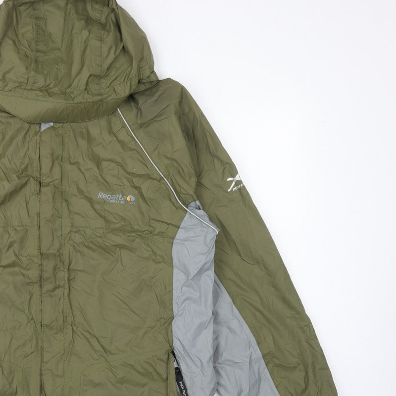 Regatta Men's Green M Xert Waterproof Breathable Hooded Rain Jacket
