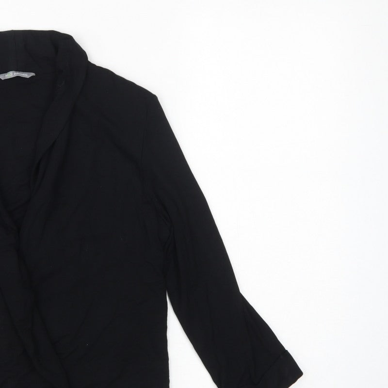 Marks and Spencer Women’s Black UK 12 Wrap Blouse Long Sleeve