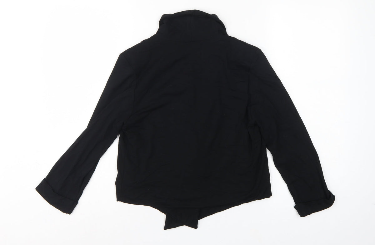 Marks and Spencer Women’s Black UK 12 Wrap Blouse Long Sleeve