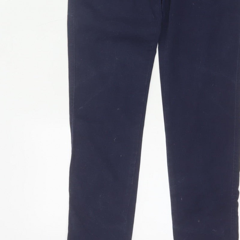 Joules Women’s Navy Blue UK 6 Slim Tapered Chino Trousers