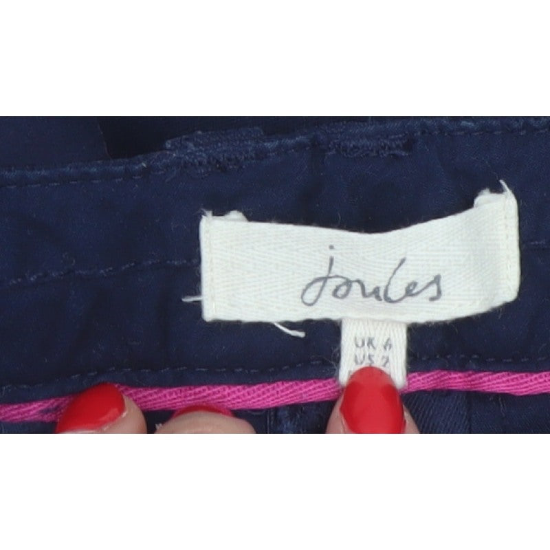 Joules Women’s Navy Blue UK 6 Slim Tapered Chino Trousers
