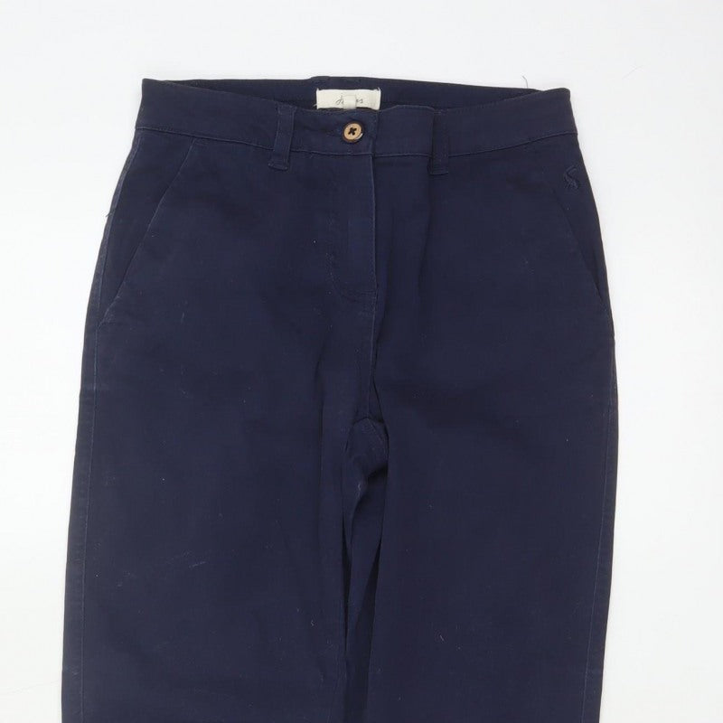 Joules Women’s Navy Blue UK 6 Slim Tapered Chino Trousers
