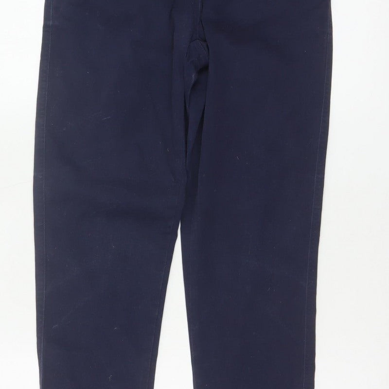 Joules Women’s Navy Blue UK 6 Slim Tapered Chino Trousers