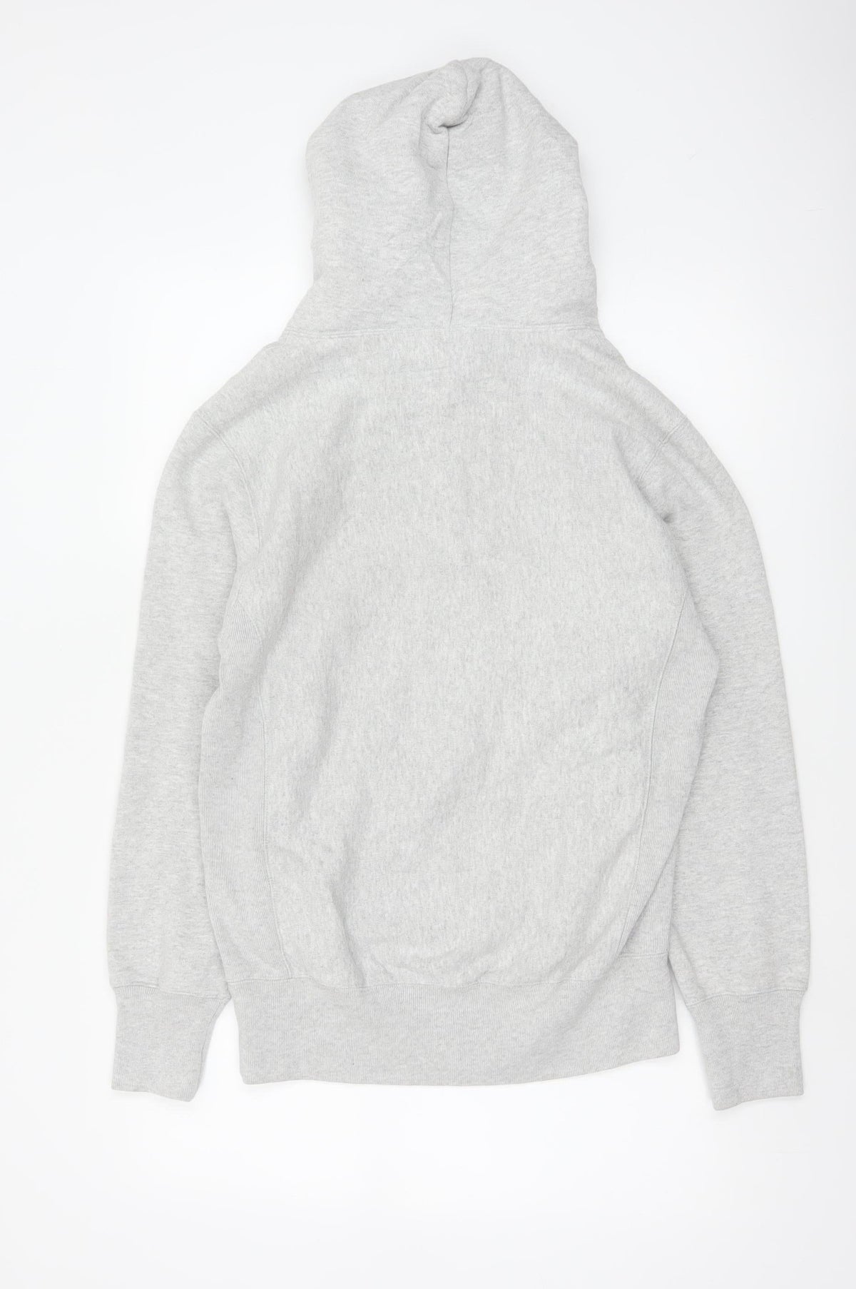 Champion Men’s Grey M Reverse Weave Logo Pullover Hoodie