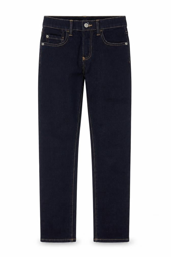 GAP Girls Blue 10-11 Years Stretch Skinny Jeans Dark Wash Denim