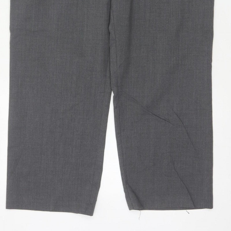 Country Collection Women’s Grey Size 18 Straight Tailored Trousers