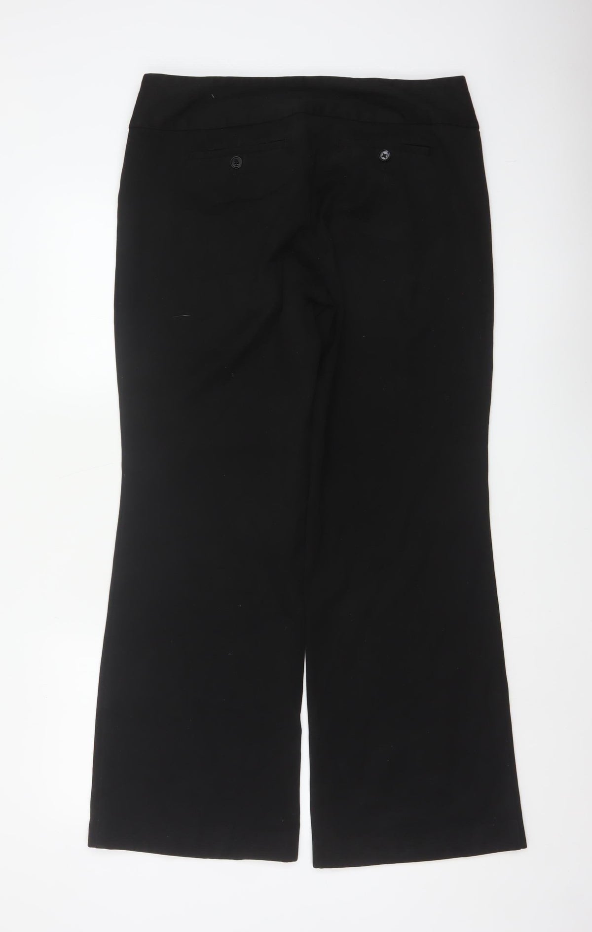Express Design Studio Women Black UK 14 Editor Bootcut Dress Trousers