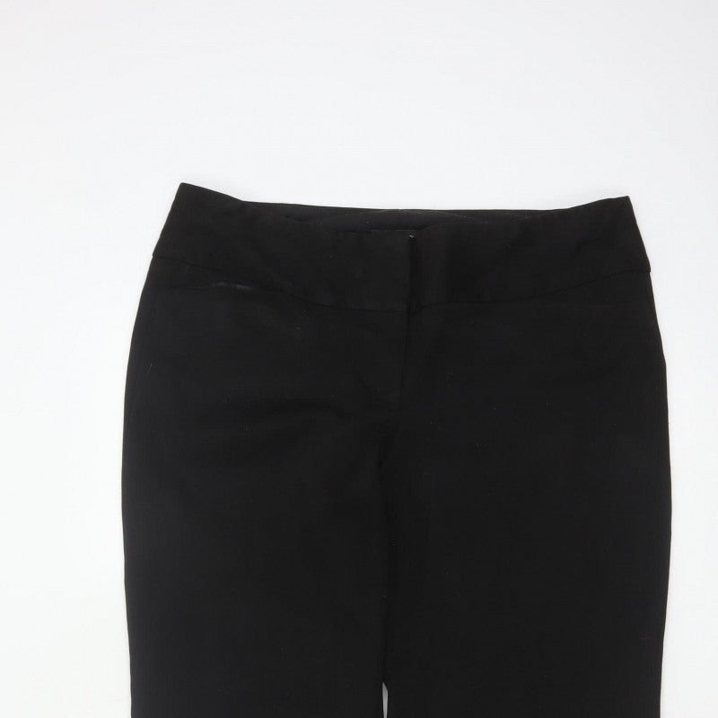 Express Design Studio Women Black UK 14 Editor Bootcut Dress Trousers