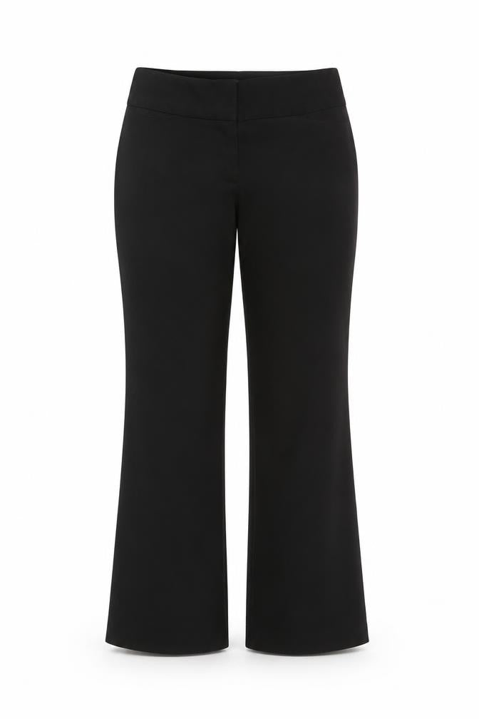 Express Design Studio Women Black UK 14 Editor Bootcut Dress Trousers