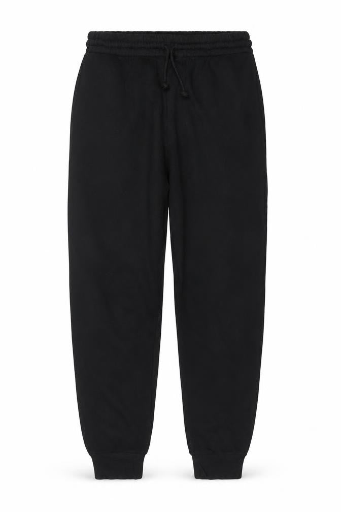 Zara Men’s Black Size S Cotton Blend Drawstring Cuffed Jogger Trousers