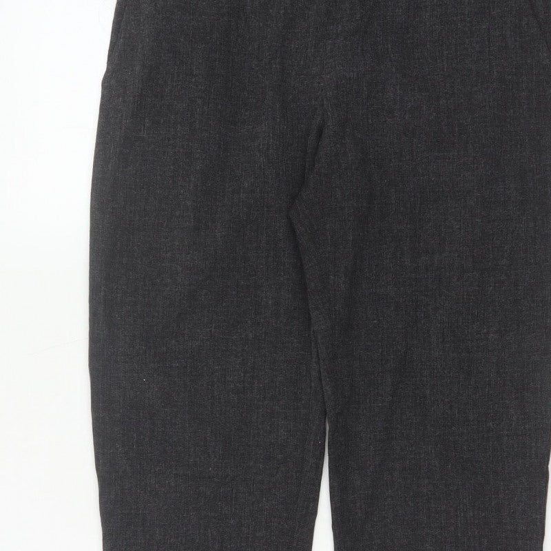 JoJo Maman Bébé Women Grey UK 8 Maternity Tapered Trousers