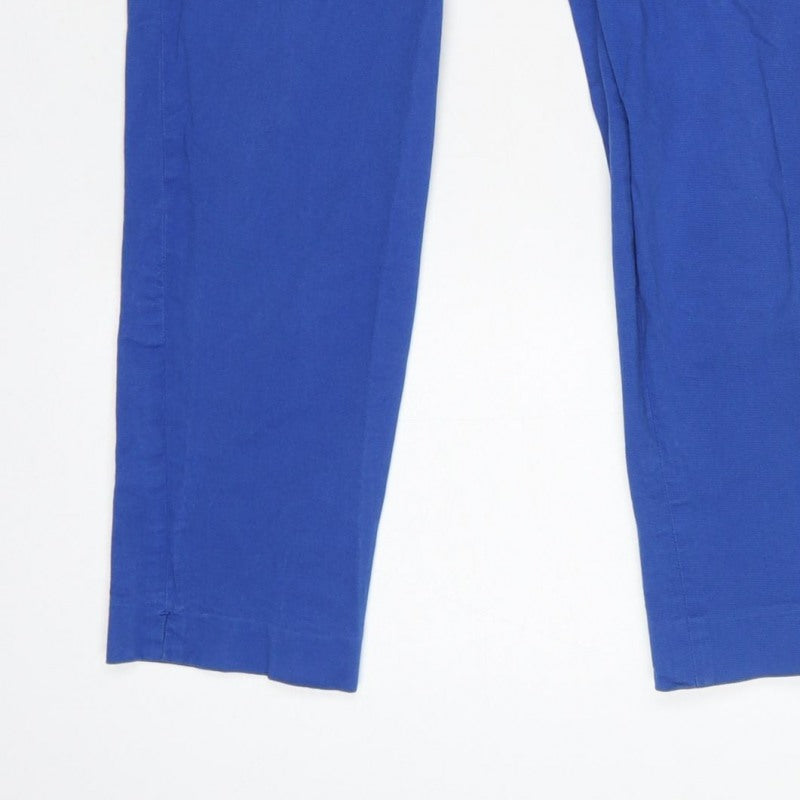 Hobbs London Women’s Blue UK 8 Straight Leg Tailored Trousers